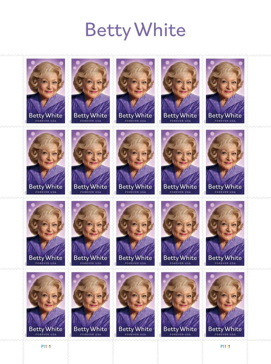Betty White Forever Stamps