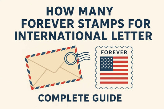 How Many Forever Stamps for International Letter: Complete Guide