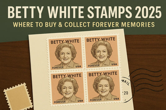 Betty White Stamps 2025