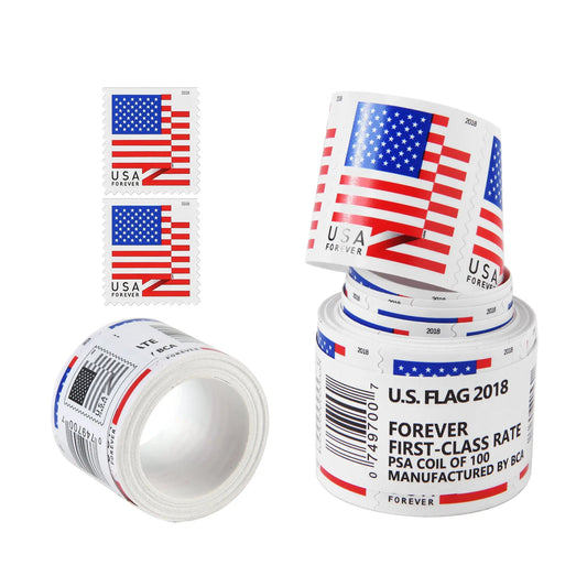 2018 US Flags Forever First Class Postage Stamps USPS