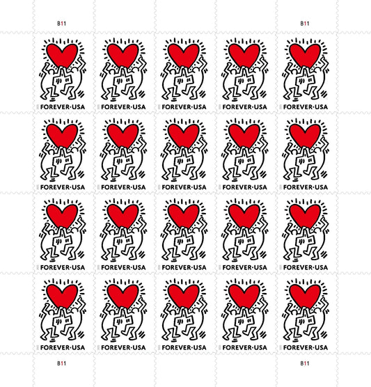 2025 Love Forever First Class Postage Stamps USPS