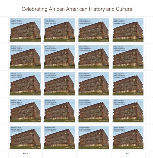 Celebrating African American History and Culture Forever Postage Stamps
