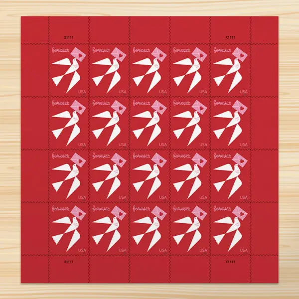 2024 Love Forever Postage Stamps Forever Stamps