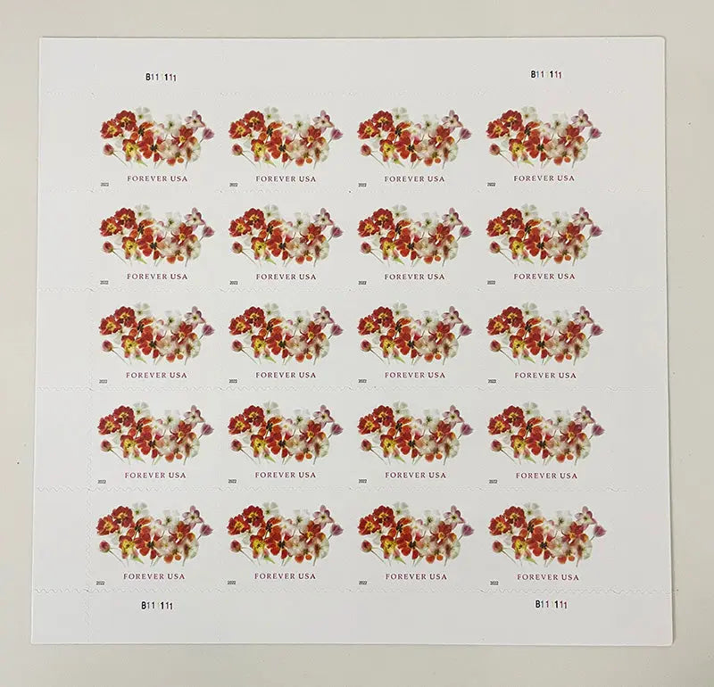 Tulips Forever Postage Stamps USPS