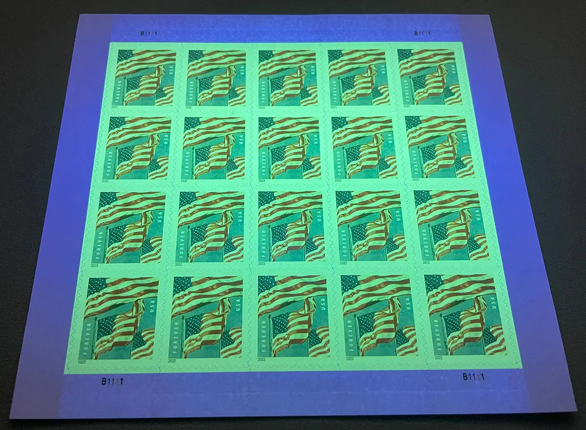 2022 US Flags in Sheets / Rolls Forever Postage Stamps USPS