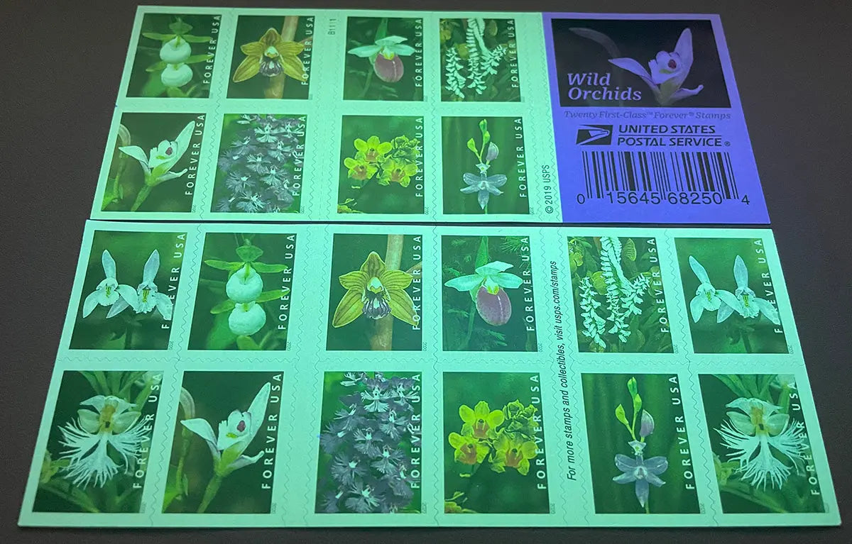 Wild Orchids Forever Postage Stamps USPS