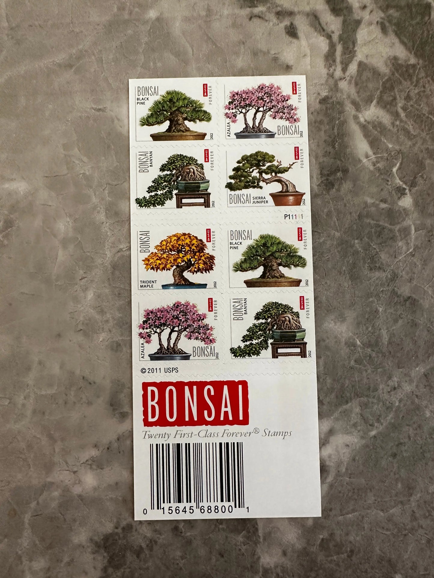 USPS Bonsai Tree Forever First Class Postage Stamps USPS