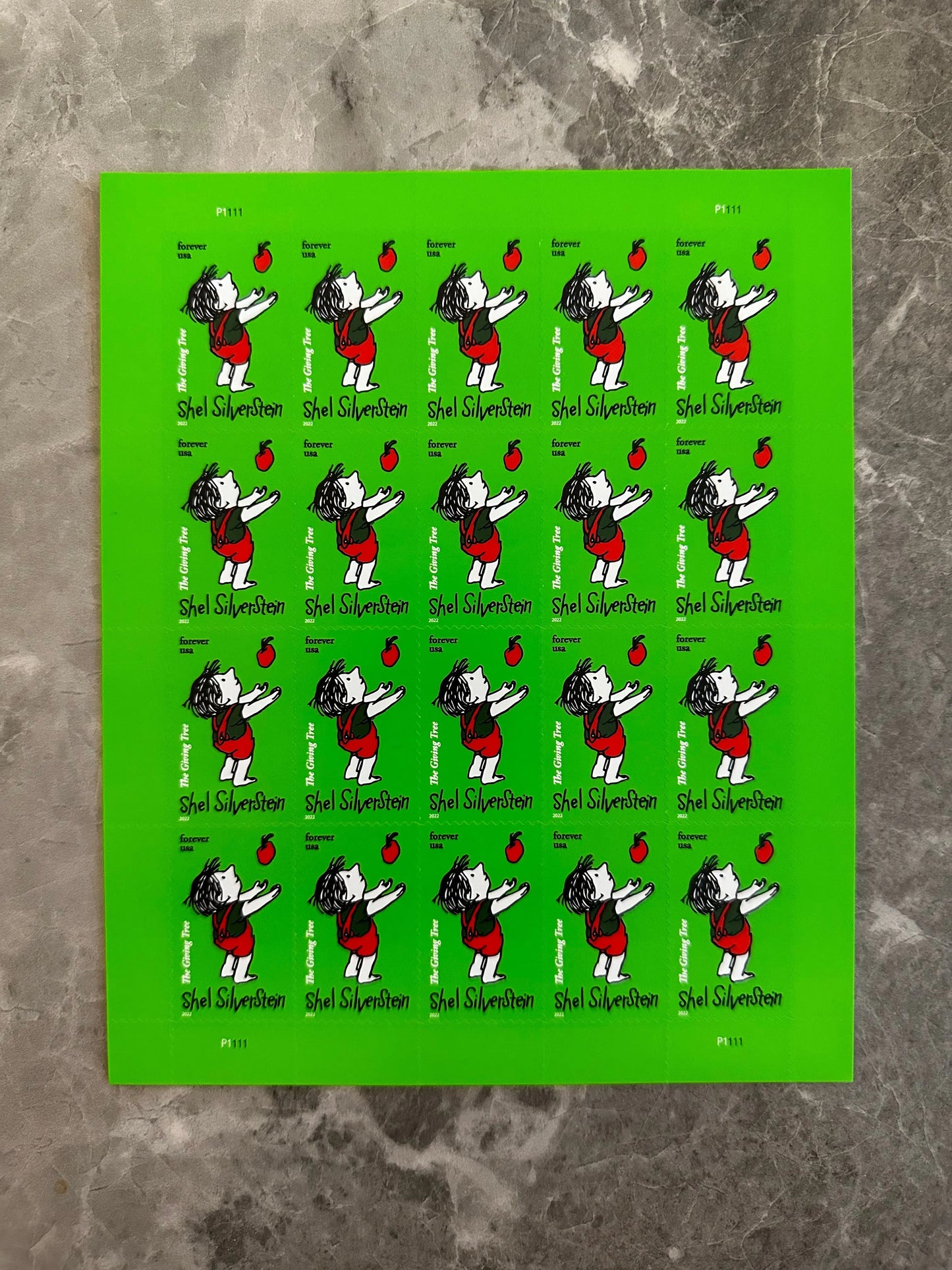 USPS Shel Silverstein USPS Forever Postage Stamps USPS