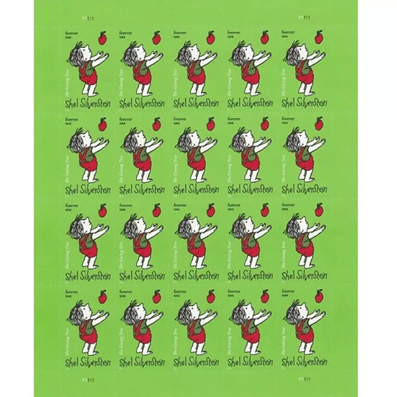 USPS Shel Silverstein USPS Forever Postage Stamps USPS