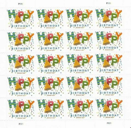 Using Happy Birthday Postage Stamps: A Complete Guide for Birthday Cards