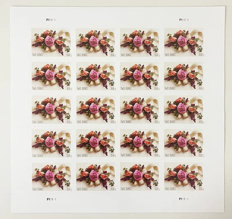 Wedding Blooms Stamps: Your Guide to USPS Two Ounce Forever Stamps 2026 Mailbox of Brooklyn