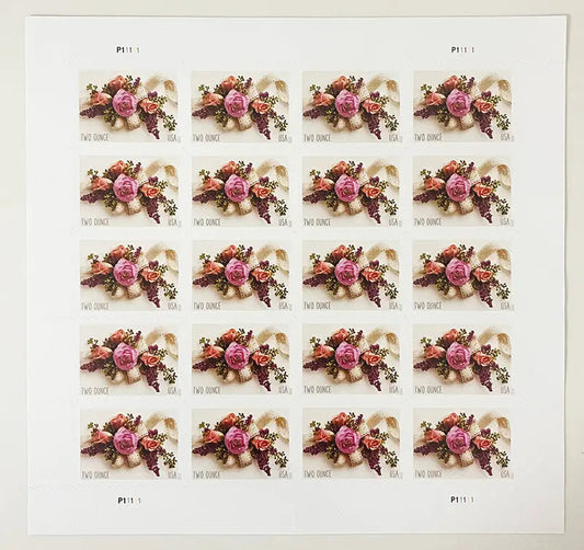 Wedding Blooms Stamps: Your Guide to USPS Two Ounce Forever Stamps 2026 Mailbox of Brooklyn