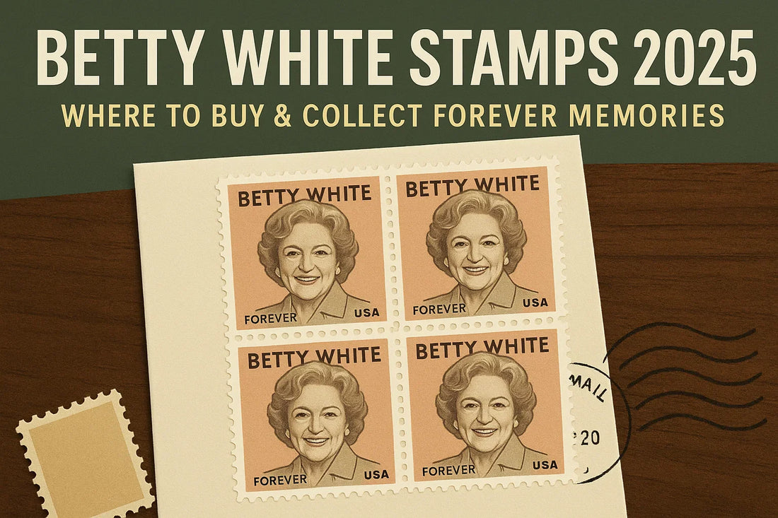 Betty White Stamps 2025