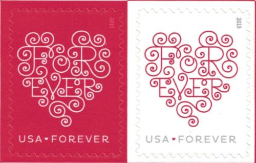 Red White Forever Postage Stamps