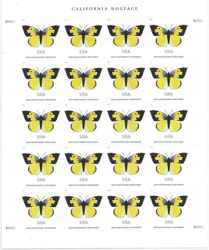 USPS California Dogface Butterfly Forever First Class Postage Stamps