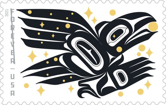 Raven Story Forever Postage Stamps