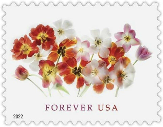 Tulips Forever Postage Stamps